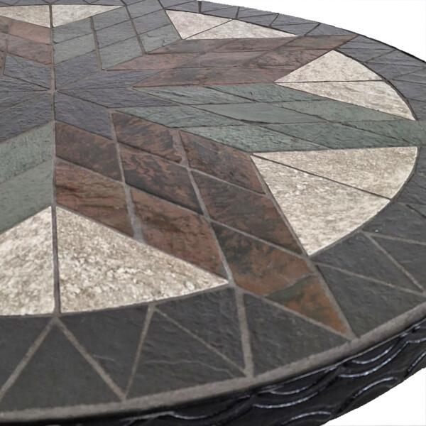 Europa Leisure MONTILLA 60cm Bistro Table With 2 MILAN Chairs Set