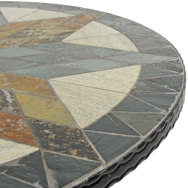 Europa Leisure MONTILLA 91cm Patio Table With 4 MALAGA Chairs Set