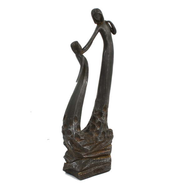 Europa Leisure Mothers Love Black Contemporary Statue