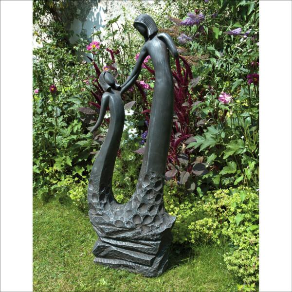 europa leisure Mothers Love Black Contemporary Statue