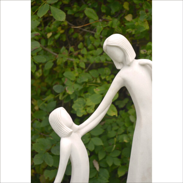Europa Leisure Mothers Love White Contemporary Statue