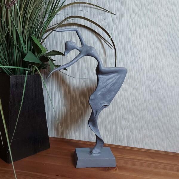 europa leisure Natalia Dancer - Elur Iron Figurine Grey Shimmer - Europa Leisure (UK)