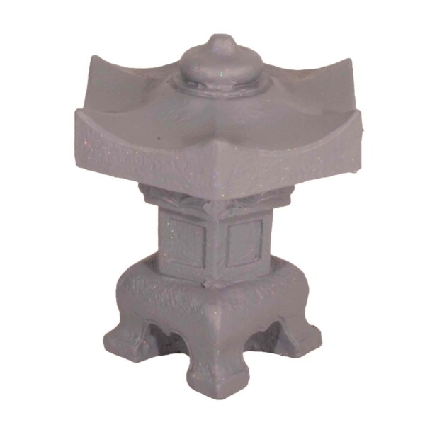 Europa Leisure Pagoda Lantern Small 40cm Weathered Dark Stone Effect