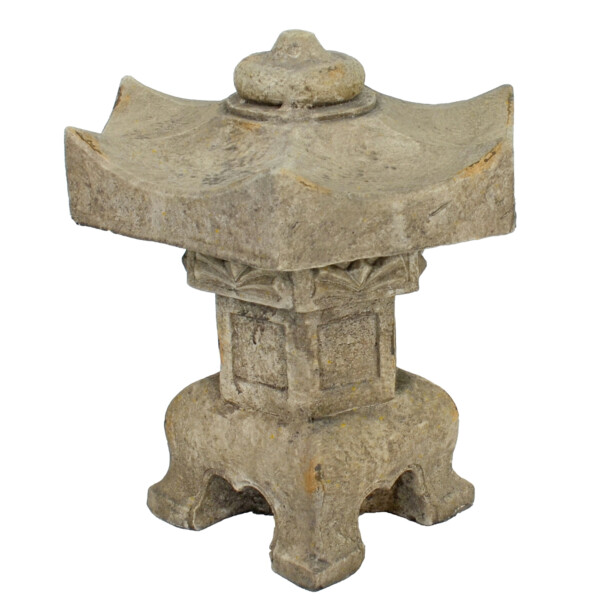 Europa Leisure Pagoda Lantern Small 40cm Weathered Dark Stone Effect
