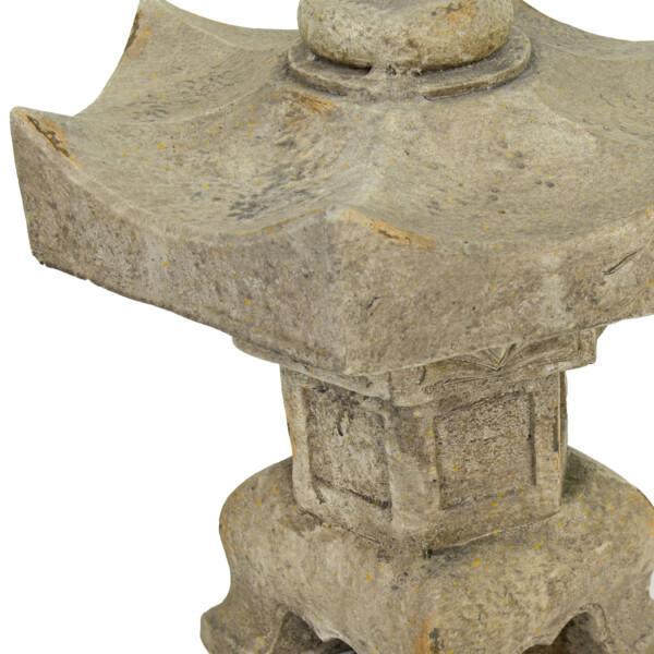 Europa Leisure Pagoda Lantern Small 40cm Weathered Dark Stone Effect