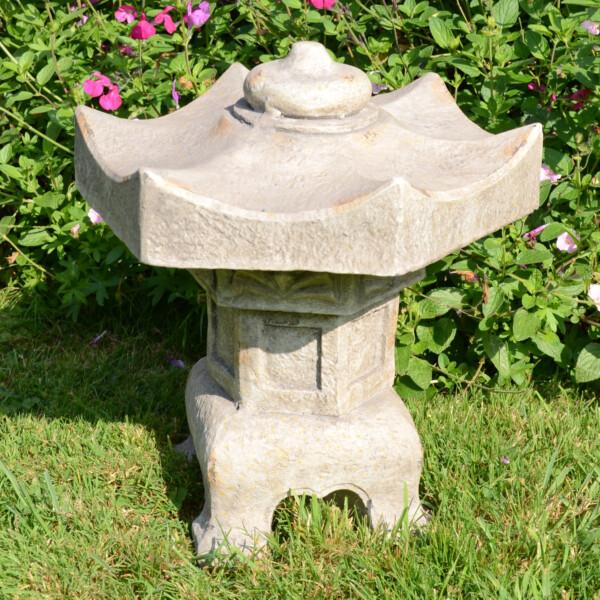 europa leisure Pagoda Lantern Small 40cm Weathered Dark Stone Effect europa leisure Pagoda Lantern Small 40cm Weathered Dark Stone Effect
