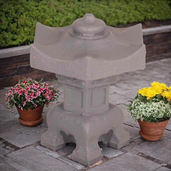 europa leisure Pagoda Lantern Small 40cm Weathered Dark Stone Effect europa leisure Pagoda Lantern Small 40cm Weathered Dark Stone Effect