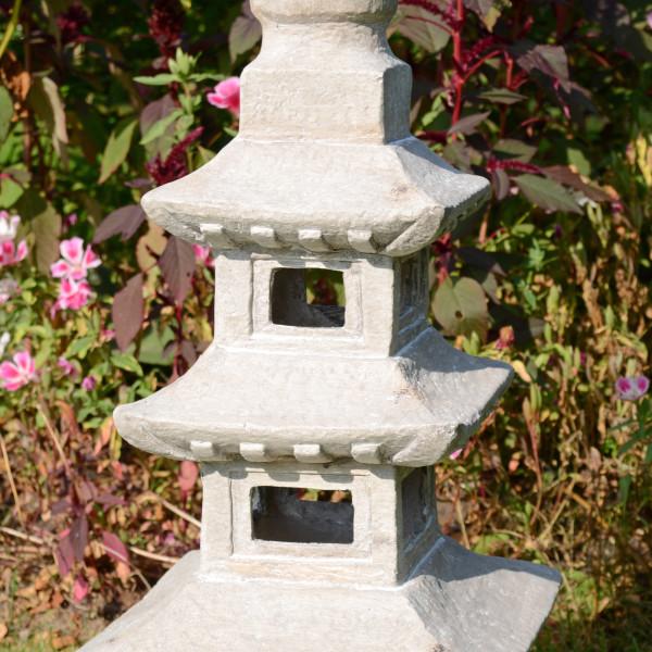 Europa Leisure Pagoda Stack 79cm Weathered Light Stone Effect