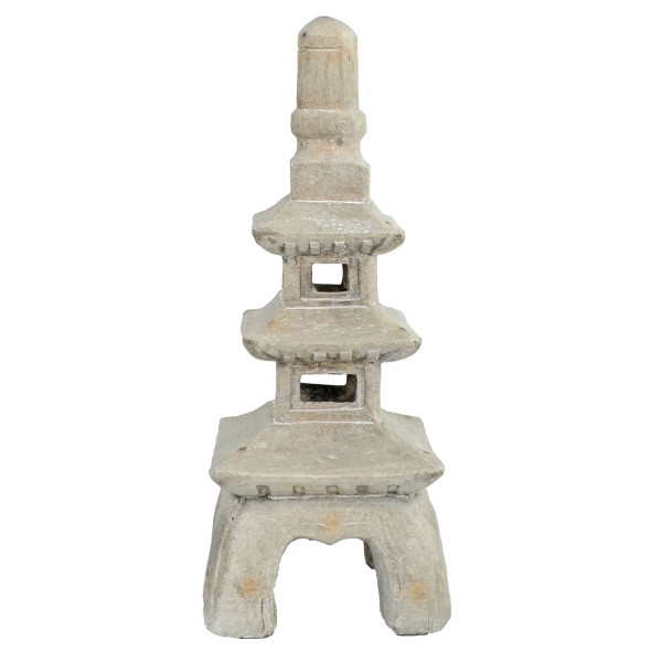 Europa Leisure Pagoda Stack 79cm Weathered Light Stone Effect