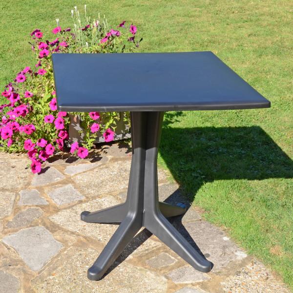 Europa Leisure PONENTE Patio Table With 4 MISTRAL Chairs Anthracite