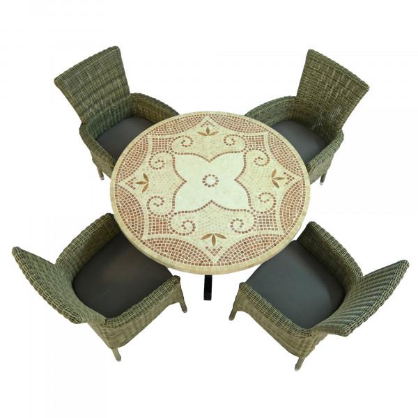 europa leisure PROVENCE Dining Table with 4 DORCHESTER Chairs Set