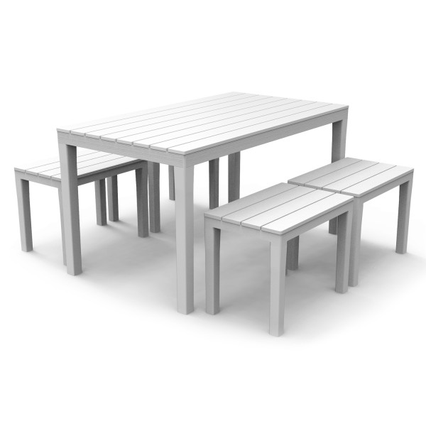 europa leisure Roma Table and benches - 3 colour options