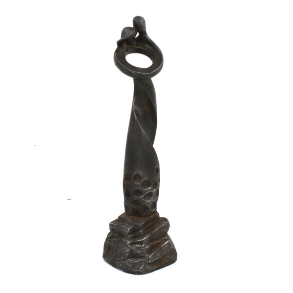 Europa Leisure Romantic Twist Black Contemporary Sculpture