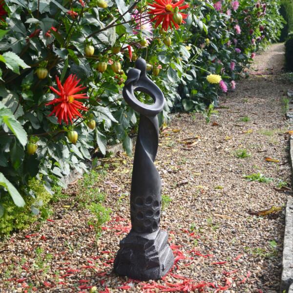 europa leisure Romantic Twist Black Contemporary Sculpture