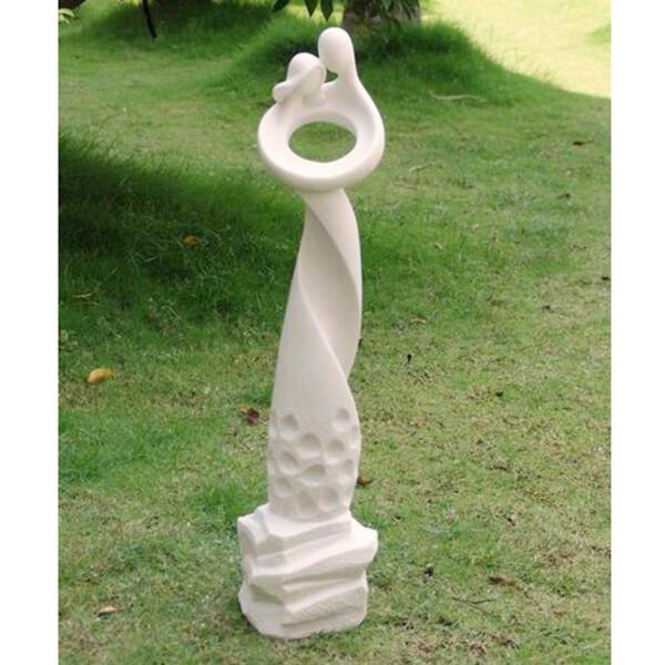Europa Leisure Romantic Twist White Contemporary Sculpture