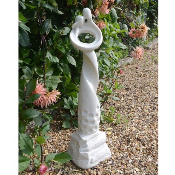 europa leisure Romantic Twist White Contemporary Sculpture
