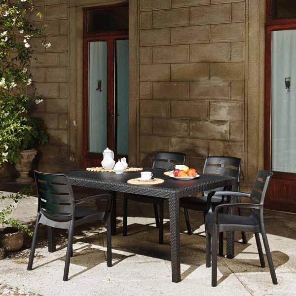 Europa Leisure Salerno Rectangular Table With Siena Chairs