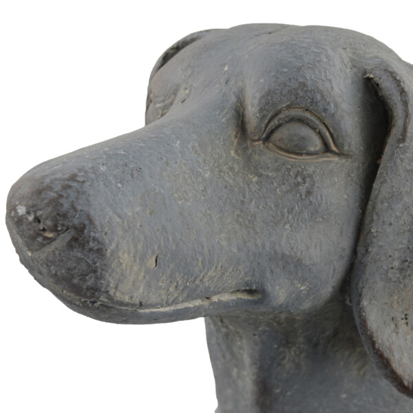 Europa Leisure Sausage Dog Planter - Blue Iron Effect - Europa Leisure (UK)
