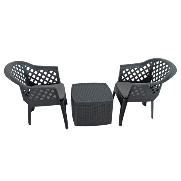 Europa Leisure Sicily Side Table With Savona Chairs