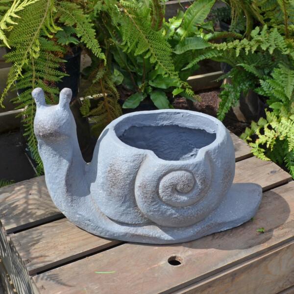 europa leisure Snail Planter - blue iron effect - Europa Leisure (UK)