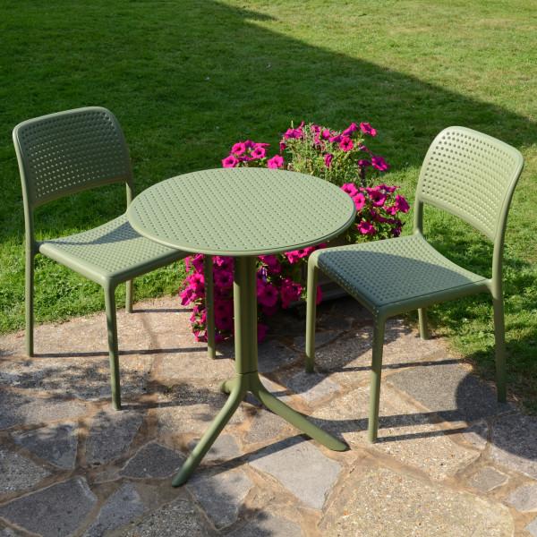 Europa Leisure Step Table In Olive - Europa Leisure (UK)