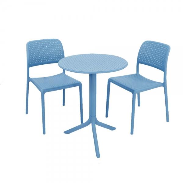 europa leisure Step Table in Sky Blue - Europa Leisure (UK)