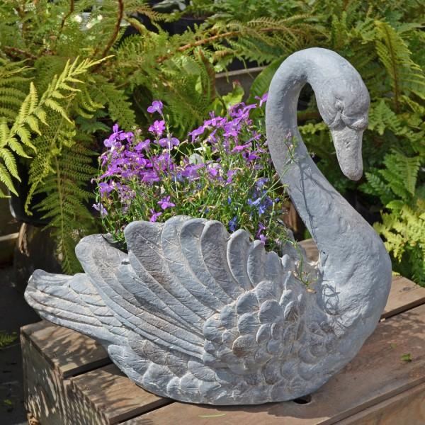 europa leisure Swan Planter - blue iron effect - Europa Leisure (UK) europa leisure Swan Planter - blue iron effect - Europa Leisure (UK)