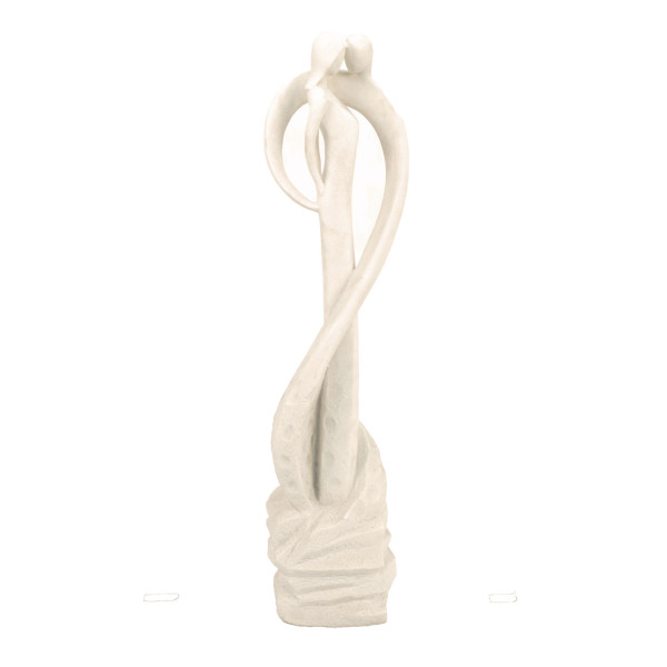 Europa Leisure Tender Kiss White Contemporary Sculpture