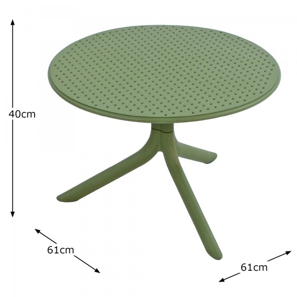 Europa Leisure The Step Low Bistro Table With Doga Relax Chairs - Europa Leisure (UK)
