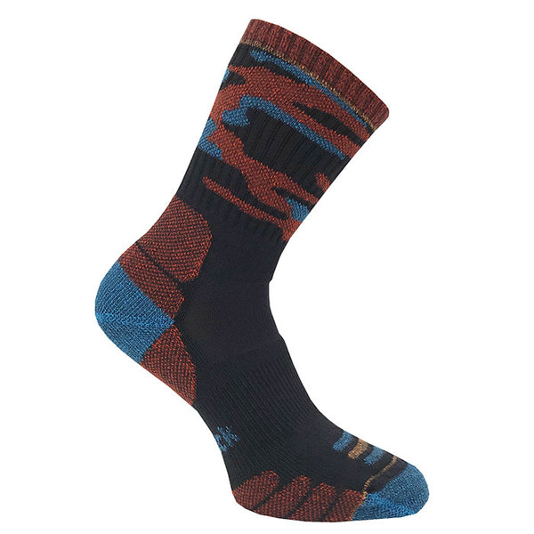 Eurosock Camo Trek Med Weight Crew Socks - 2361 – EUROSOCK