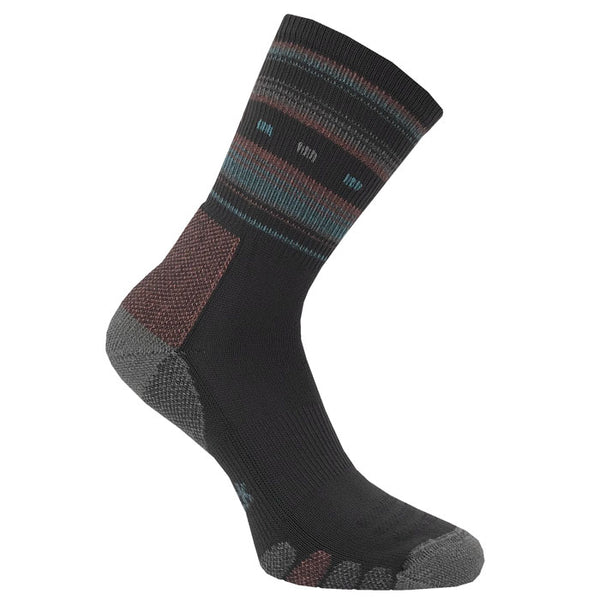 Eurosock Hike Light Fusion Stripe Crew 1361 | Eurosock – EUROSOCK