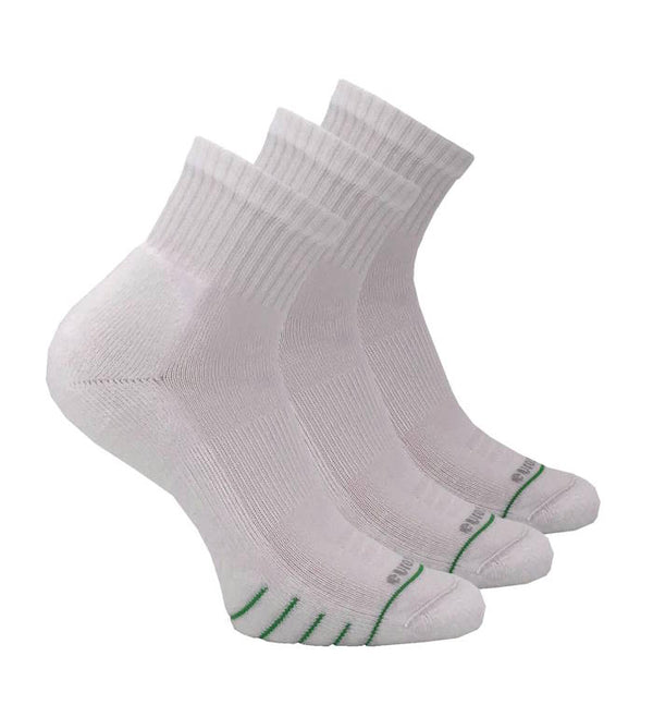 Eurosock Open Silver Quarter Socks - 3709 For Pickleball & Tennis – EUROSOCK