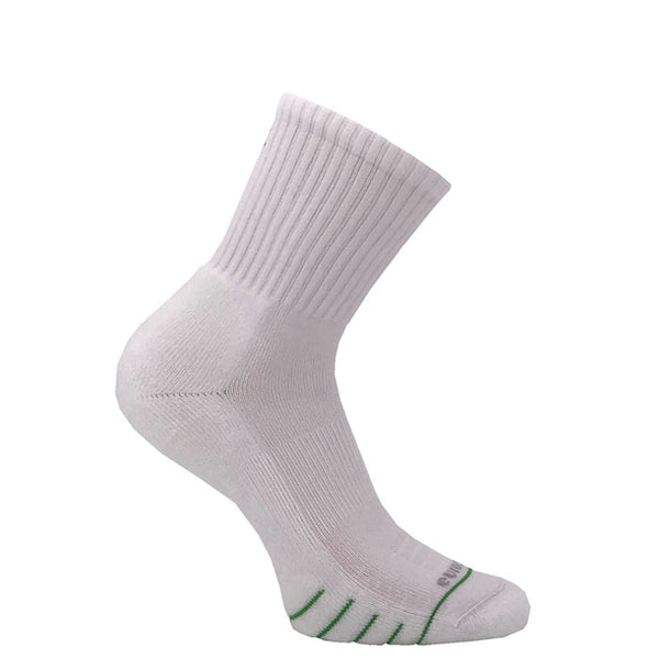 Eurosock Slam Silver Crew Socks - 3609 For Pickleball & Tennis – EUROSOCK