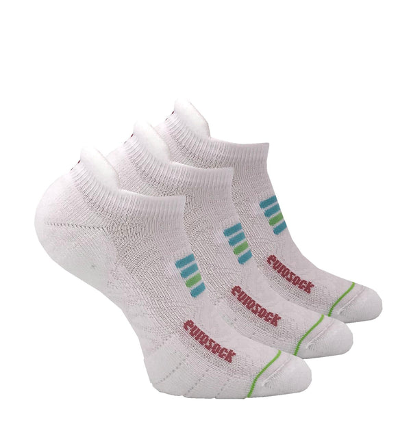 Eurosock Slam Silver No Show Tab Socks - 6809 For Pickleball & Tennis – EUROSOCK
