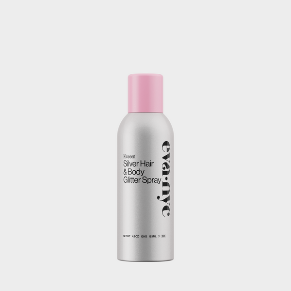 eva Silver Glitter Hair & Body Spray | Eva NYC