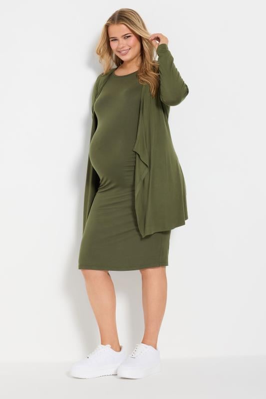 Evans BUMP IT UP MATERNITY Curve Khaki Green Essentials Kit