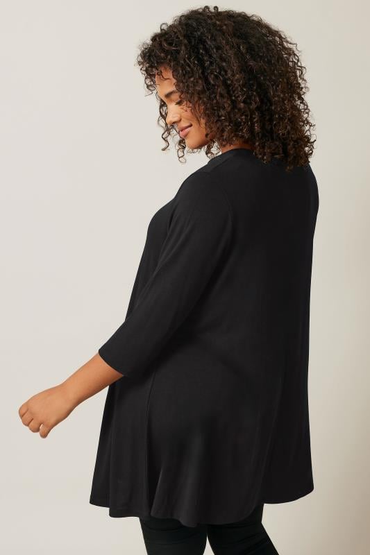 Evans EVANS Curve Black Sequin Embellished Christmas Tree Top