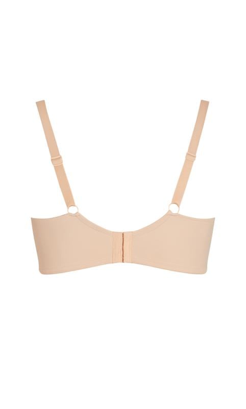 Evans Evans Beige Brown Lace Underwire Bra