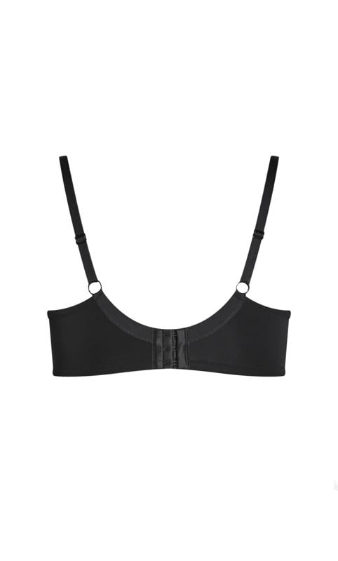 Evans Evans Black Lace Underwired Bra