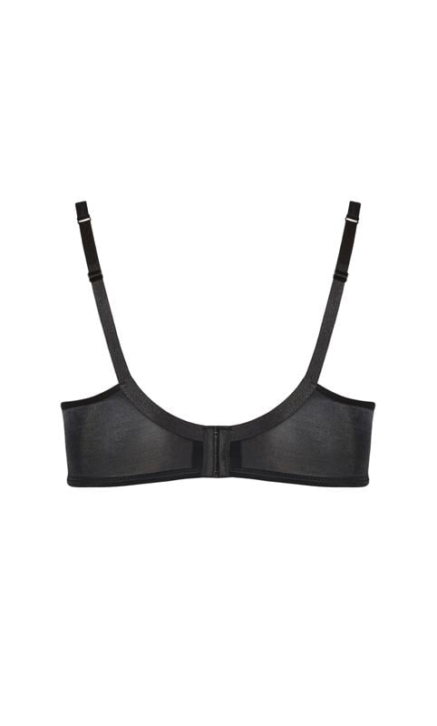 Evans Evans Black Non-Wired Full Cup Bra