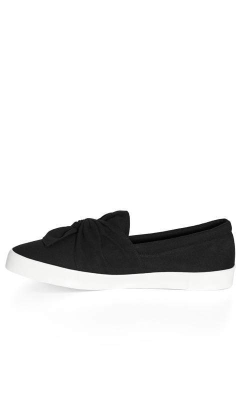 Evans Evans Black WIDE FIT Knot Skater