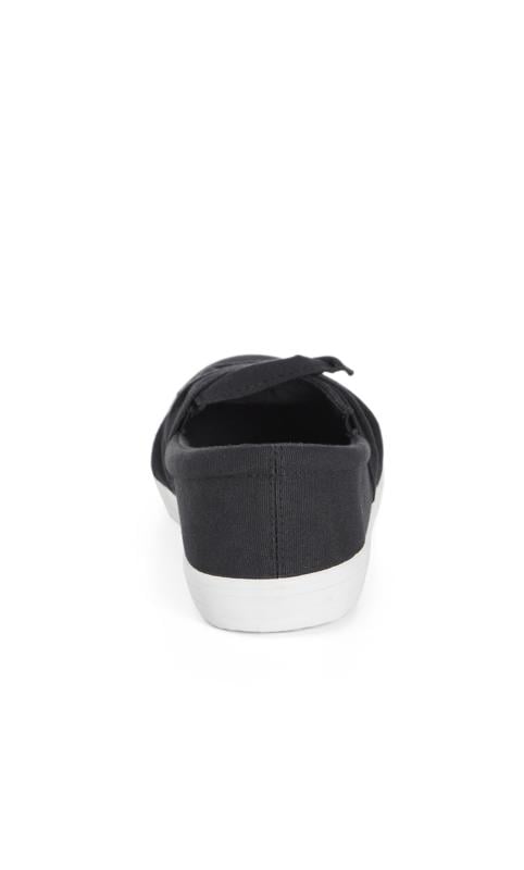 Evans Evans Black WIDE FIT Knot Skater