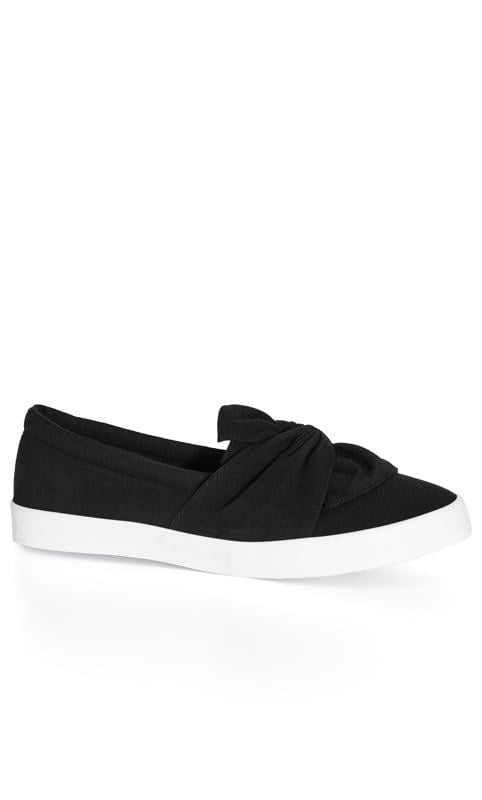 evans Evans Black WIDE FIT Knot Skater