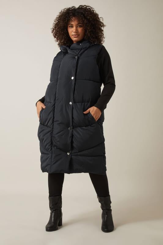 Evans EVANS Curve Black Padded Gilet