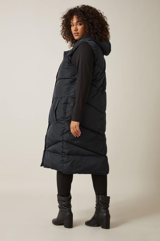 Evans EVANS Curve Black Padded Gilet