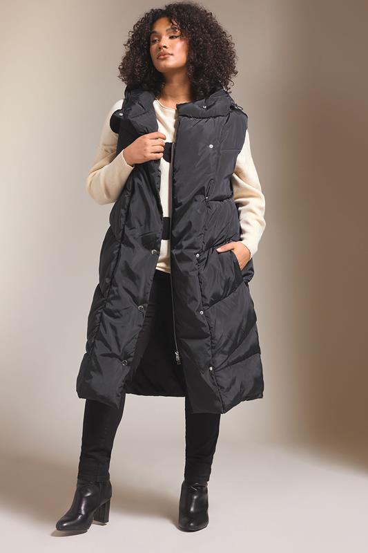 evans EVANS Curve Black Padded Gilet