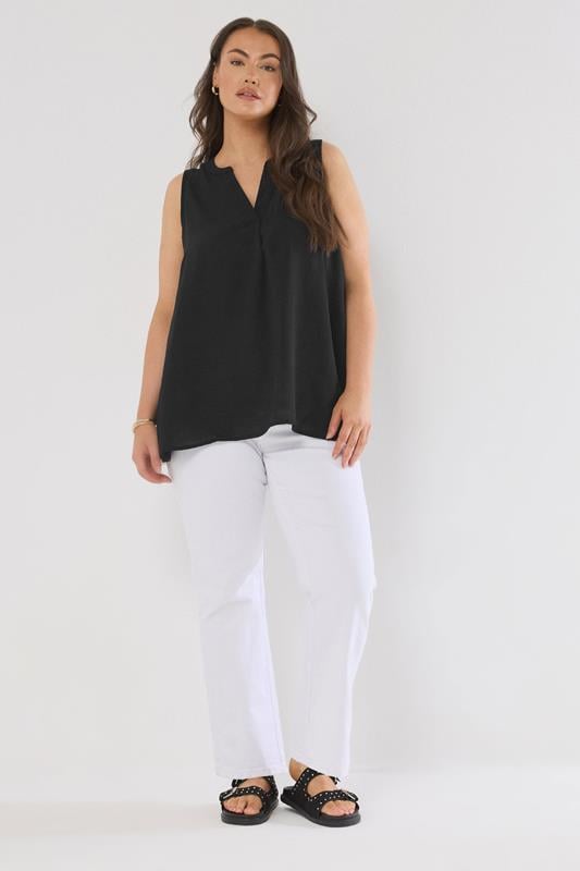 Evans EVANS Curve Black Pleat Front Vest