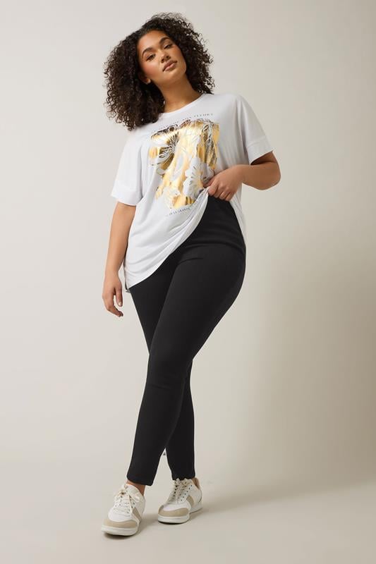 Evans EVANS Curve Black Skinny Jeggings