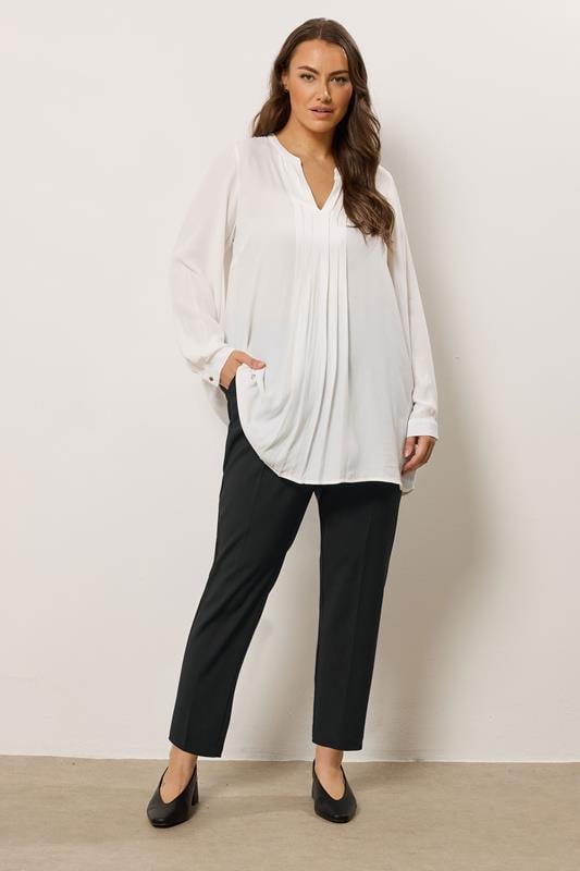 evans EVANS Curve Black Tapered Trousers