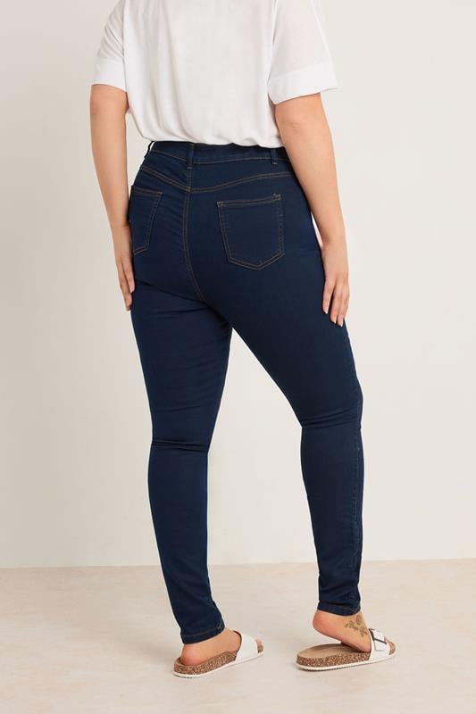 Evans EVANS Curve Indigo Skinny Jeans
